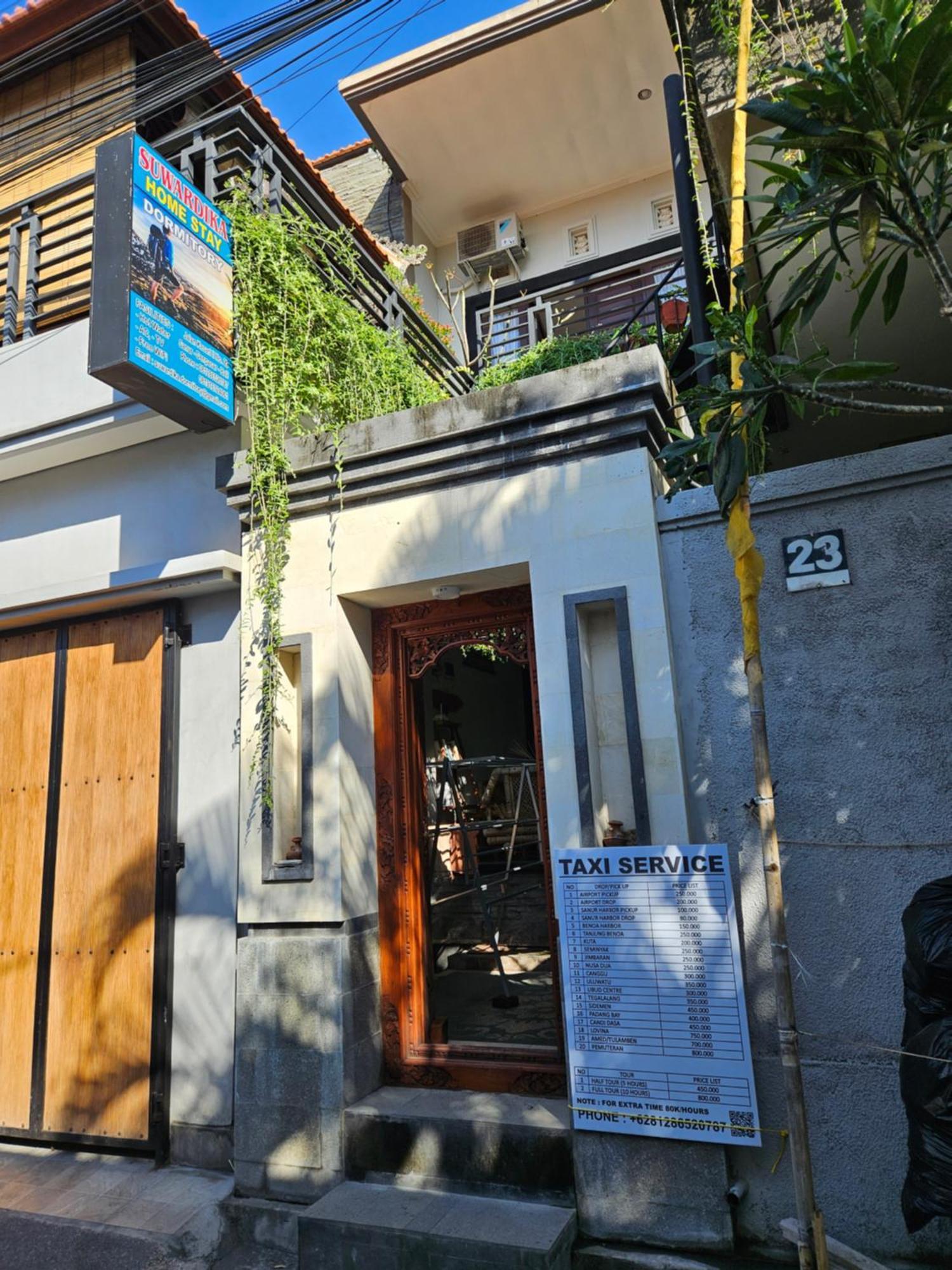 Suwardika Homestay & Dormitory Sanur  Luaran gambar